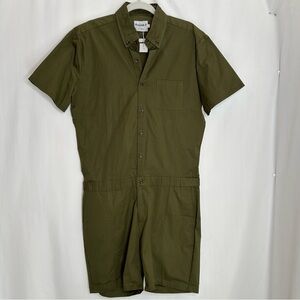 Romper Jack romper green large short sleeves